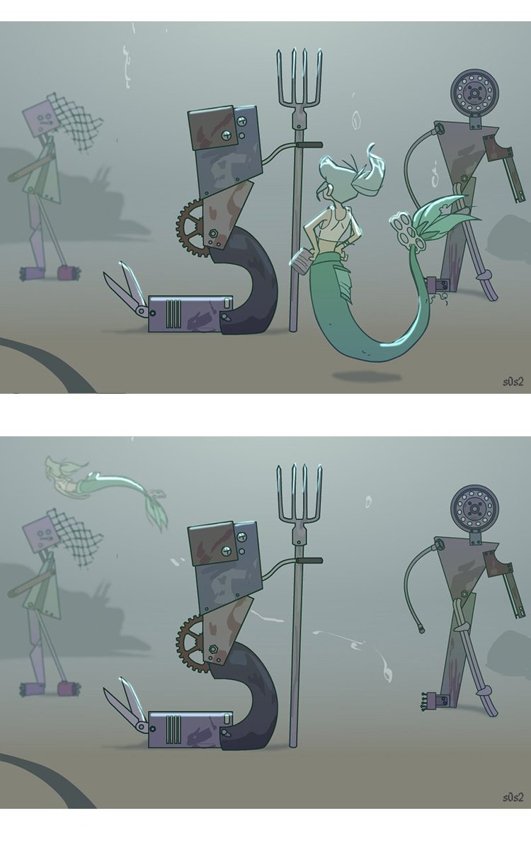 Creative mind ?? #thelittletrashmaid #trashmaid #mermaid #savetheplanet 