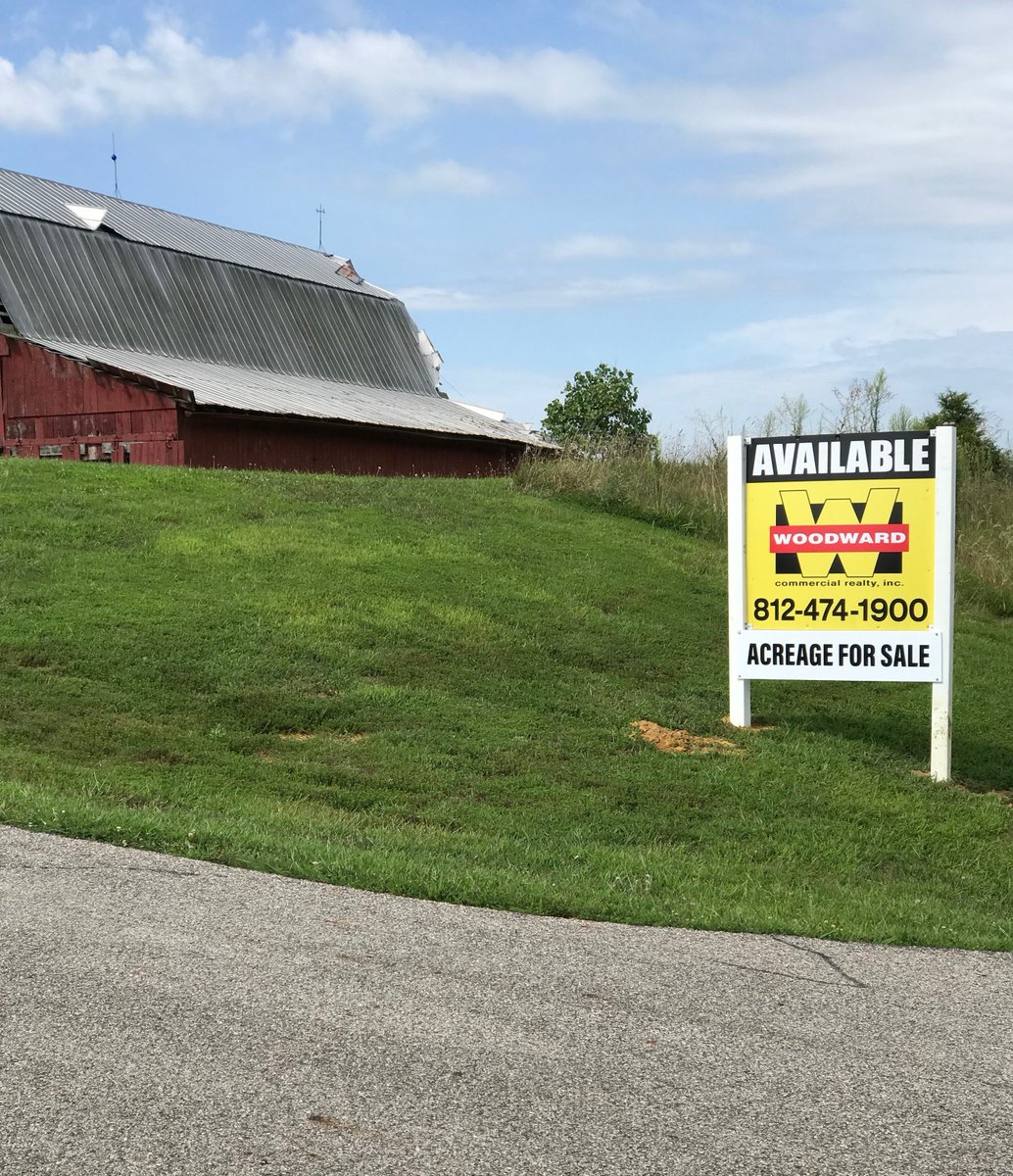 WoodwardComm's tweet photo. Sign is up for the 42.87 Acres For Sale along the I-69 Corridor! https://t.co/mlU36Orr17