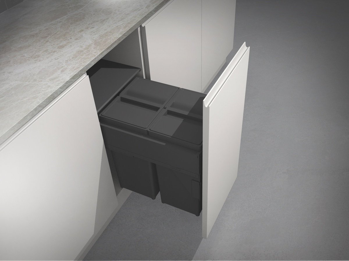 binopolisltd's tweet photo. The only built-in bin for a 400mm cabinet with SOFT-CLOSE runners plus two large containers - trust Binopolis to bring you the best new products https://t.co/UqZiy391rW https://t.co/SXp4yS4VV7