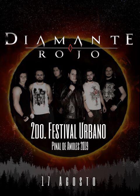 <a href="/DiamanteRojoQro/">Diamante Rojo</a> regresa a #PinalDeAmoles en el corazon de la bella #SierraGorda de #Queretaro para el 2o Festival Urbano este sabado 17 de Agosto #NoHayLugarParaLaDuda #InfiernoYGloria #ElLlantoDelRey #PowerMetal #Queretaro