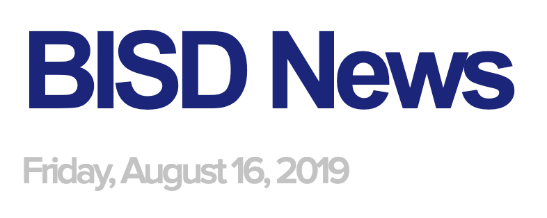 BanderaISD's tweet photo. BISD News August 16, 2019 https://t.co/rzOo4DU6AG https://t.co/f0CSvleq4J