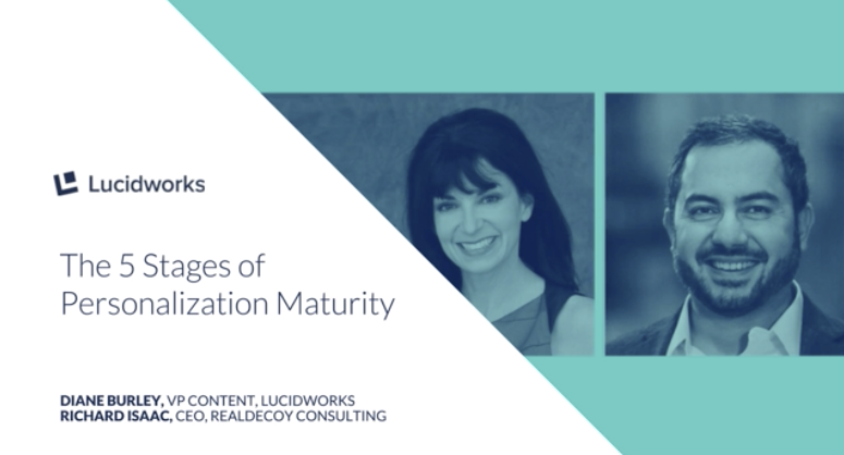 realdecoy's tweet photo. Didn't get a chance to catch our webinar with @Lucidworks this week? Watch @isaac_thinks chat about the 5 stages of Personalization Maturity here: https://t.co/kxL6MuUyaT https://t.co/SkEOzaf0yj