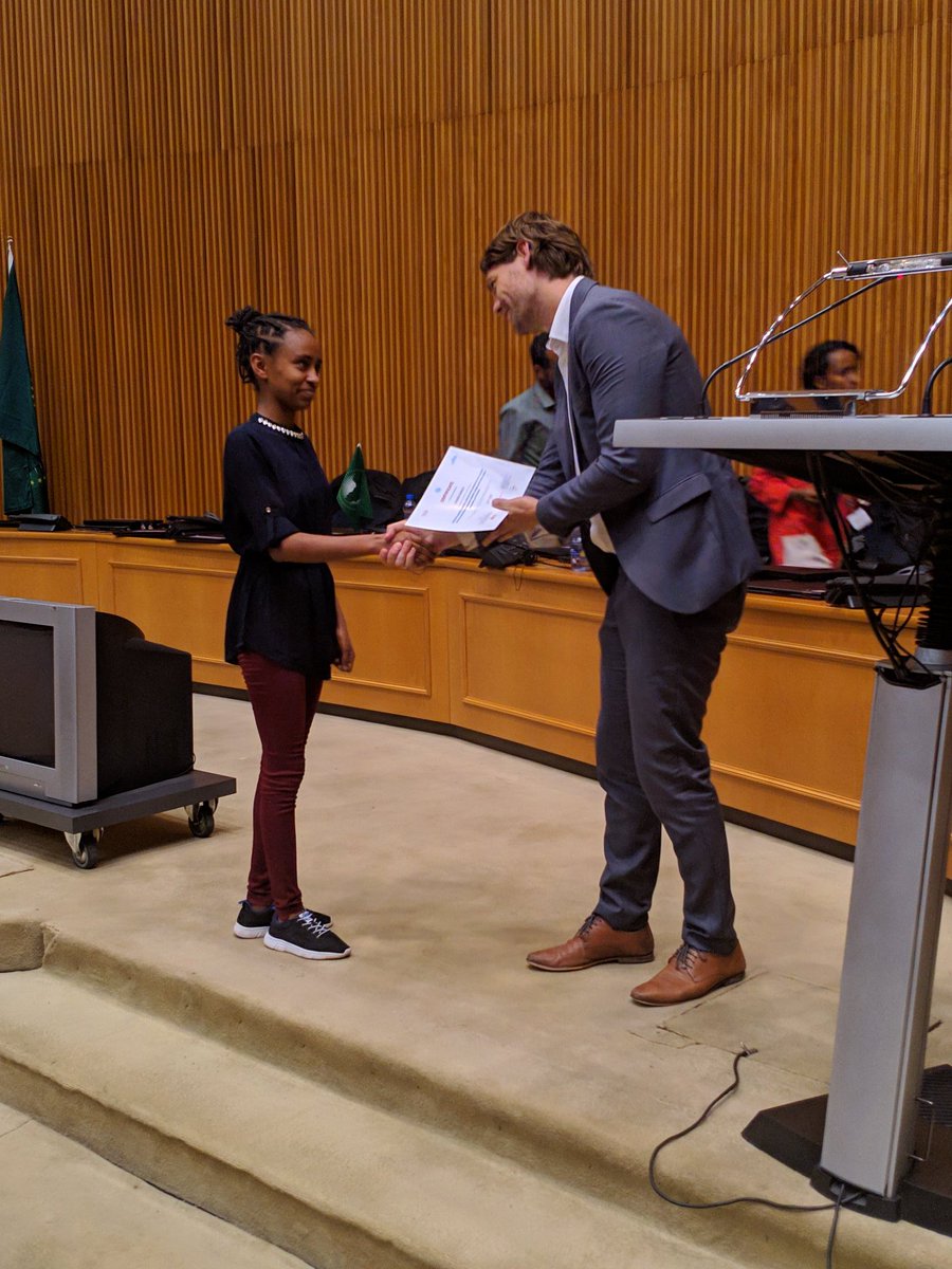 Girls receiving their certificates.

#AfricanGirlsCanCode

<a href="/Denmark_Addis/">Denmark in Addis</a>
@ITUROAfrica 
<a href="/_AfricanUnion/">African Union</a> 
<a href="/unwomenafrica/">UN Women Africa</a>