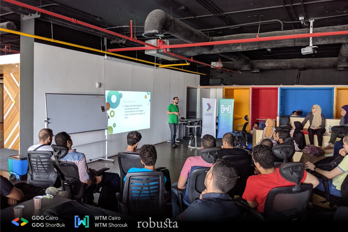 GDGCairo's tweet photo. Clearing the confusion:
Artificial Intelligence vs Machine Learning vs Deep Learning with our speaker and team member @MrBrilliant12 π
#io19 #io19extended
#KeepInTouchwithGoogle https://t.co/6tiUBx9Zv2