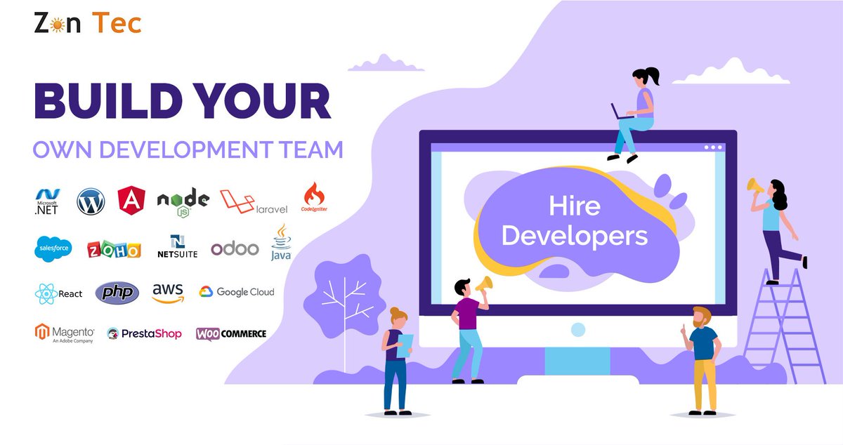 zontecsolutions's tweet photo. Hire Developers from Zon Tec on an hourly or full-time basis and get exclusive, undivided attention on your projects at a very affordable cost.

Visit us: https://t.co/sfgjqjAqxy

#WebsiteDevelopmentService #java #php #Codeignter #Wordpress #Laravel #Angular #React #aws #Magento https://t.co/OKrBWjzCtC