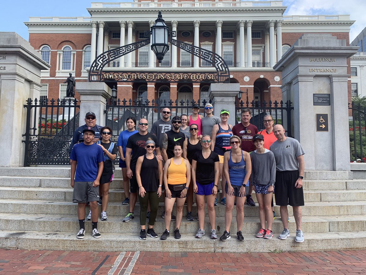 FreedomTrailRun's tweet photo. Our next #freedomtrail 5k run is tomorrow (Sat, 8/17) @ 8:30am! #boston #MIT #bu #bu2023 #nuexperience https://t.co/jNa4CUEHEG