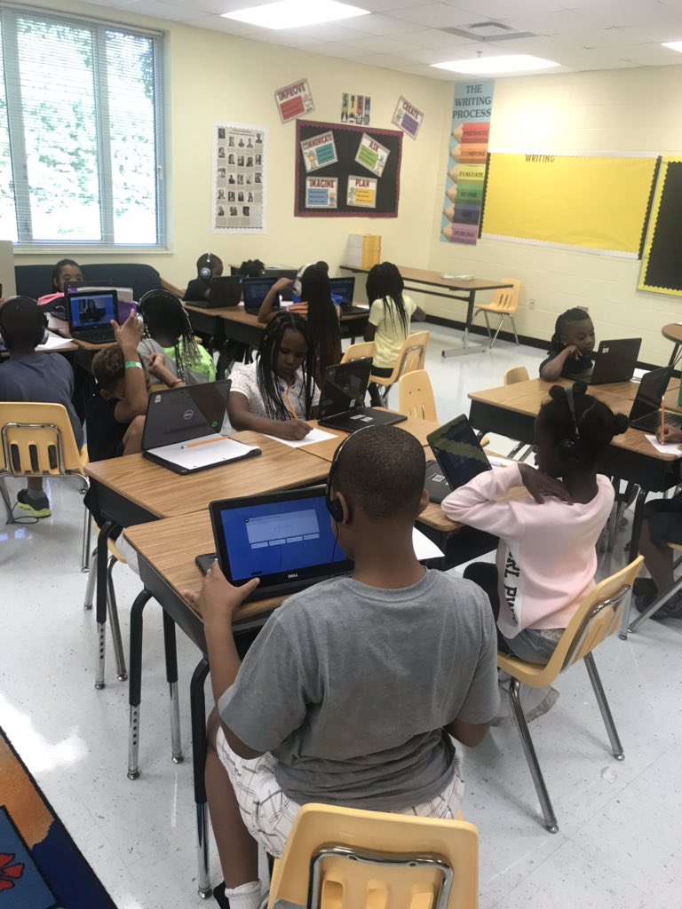 GreatGilbert_AP's tweet photo. My Young Owl Scholars hard at work on their iReady Math diagnostic! #WatchUsGrow @WeAreNolanOwls @WeAreNolanOwls #BigScholarSchoolYear #WritingOurOwnNarrative https://t.co/CugvQYDaRA