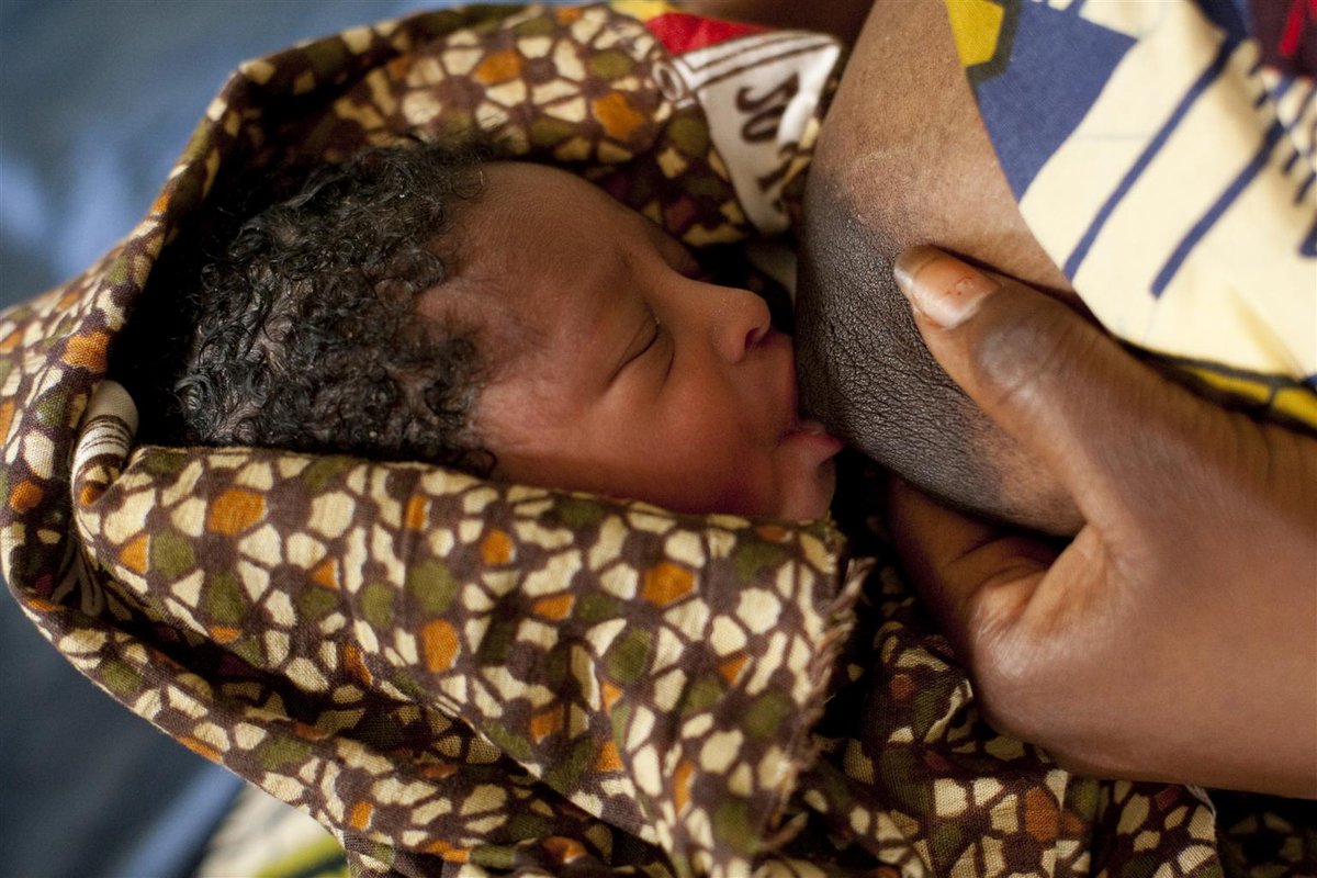 Community leaders; Promote breastfeeding practices through community dialogues to enable gender-equitable parenting (caretakers to both play a role in nurturing the children)

#BestStartInLife