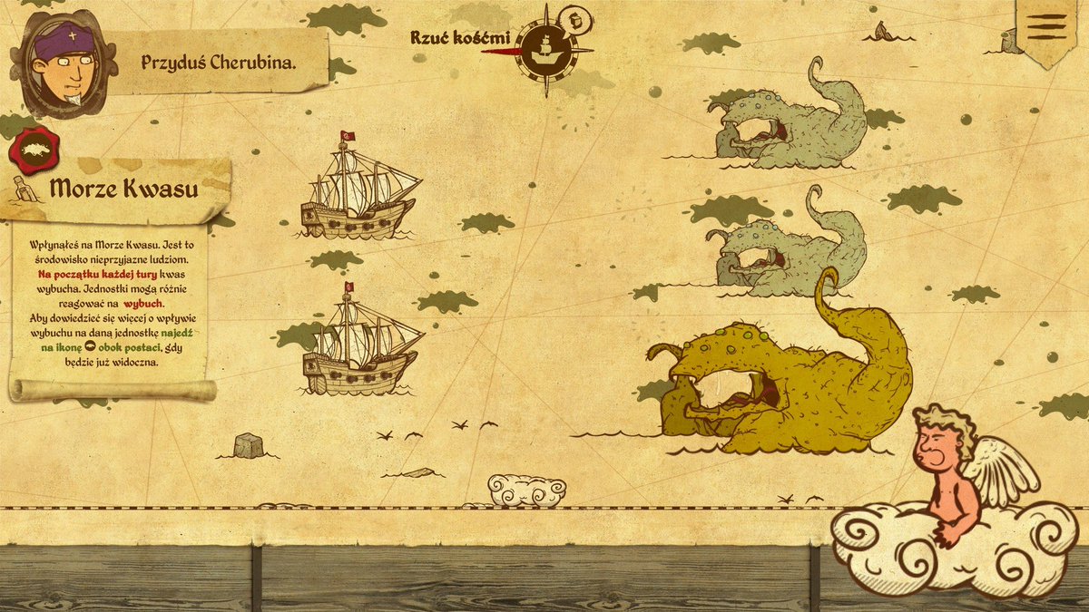 KrolMichal's tweet photo. Dziś we wczesnym dostępie wyszła satyryczna strategia turowa Here Be Dragons od studia #RedZeroGames. W przyszłości ma trafić także na #Android i #iOS. #polskiegry #Polska #Poland #indiegame #indiegames
https://t.co/yEMqaz17X2 https://t.co/TKqHVvKKQx