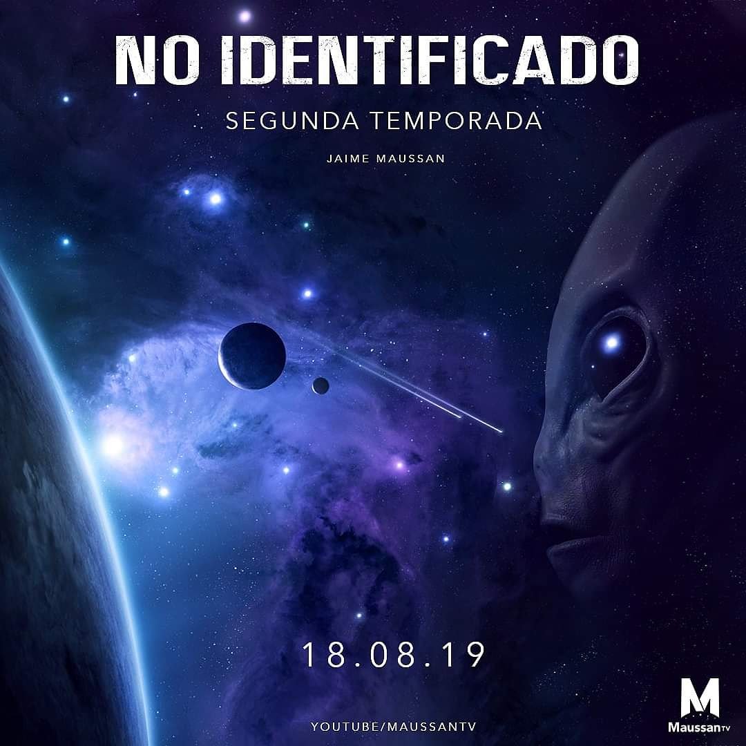 El próximo 18 de agosto comienza la segunda temporada de No Identificado con Jaime Maussan.

¡No te lo pierdas a las 10 am por #MaussanTV!

#YouTube #NoIdentificado
