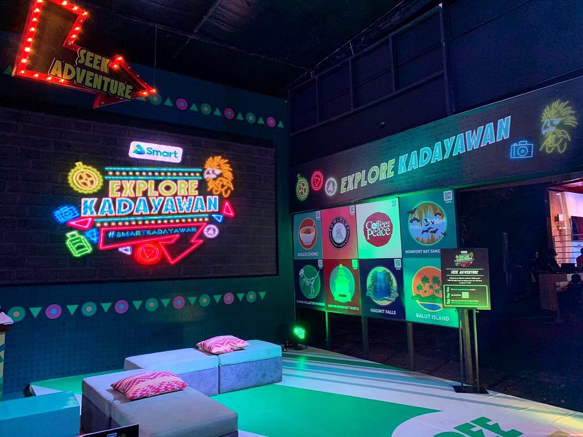 LiveSmart's tweet photo. Checking in here at the #ExploreKadayawan Hub for the first night of #SmartKadayawan! Drop by & say hi, it’s here at the Sta. Ana Garden Park! #Kadayawan2019 https://t.co/WbWVy5b0q2
