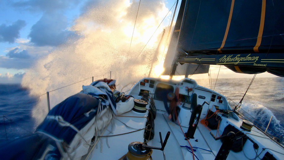 RolexMiddleSea's tweet photo. Looking forward to welcoming #Ambersail 2 to the 40th edition of the #RolexMiddleSeaRace this October!

Here's a little look onboard the Lithuanian-owned 🇱🇹 Volvo 65 in some pretty fierce conditions from their season this year so far.

📸 Ambersail 2
#RMSR2019 @ROLEX https://t.co/X4IF4XdObM