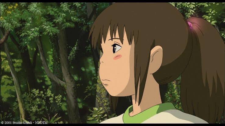 もてピット 元ミバ絵師 書道稽古 Auf Twitter 千と千尋の神隠し ゼニーバに貰ったお守りの髪ゴム最後に光るんだけど その時ハク 様が湯婆婆に八つ裂きにされたとかの都市伝説