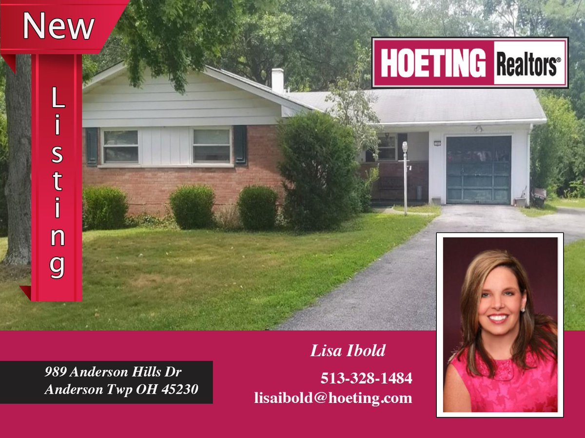 HoetingRealtor1's tweet photo. NEW LISTINGS in Anderson, Delhi, Union Twp, Loveland and Cheviot! Check them out while the last! https://t.co/dL2UnWb4ak #newlisting #OpenHouse https://t.co/I4swqZQ9Wb