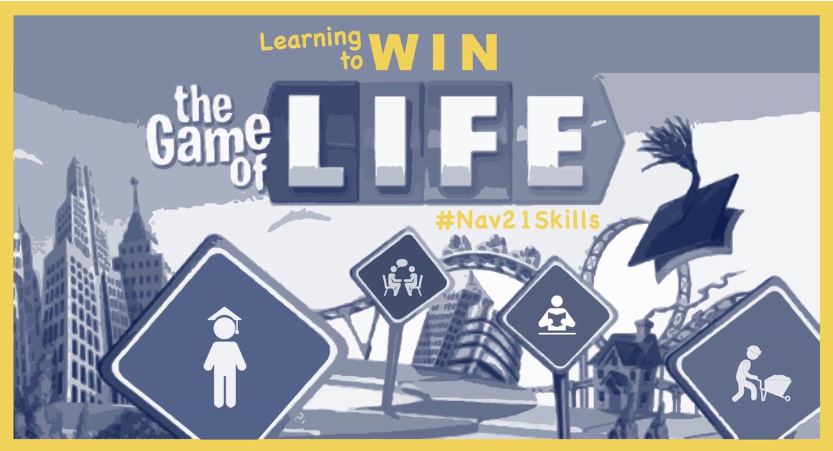 We are excited to roll-out #Nav21Skills this year! 

Get ready for increased focus on the skills that every successful business owner, college student, military personnel, and employee have! #Collaboration #Citizenship #ProblemSolving #Organization #GoalSetting #TimeManagement