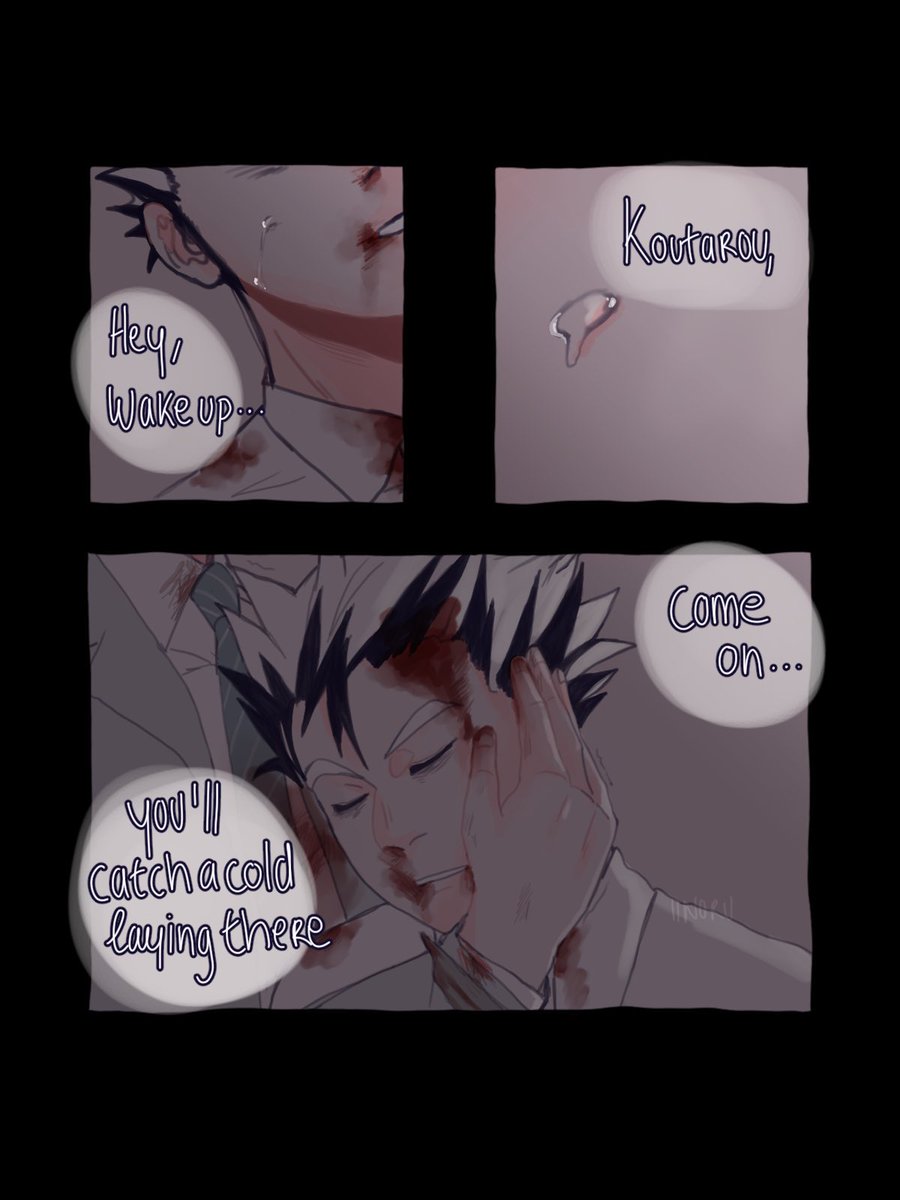 (TW//BLOOD ⚠️) a little thing from @kuromantic shindanmaker !! 

kinda ugly but im trying to fight my art block 🤡 

i dont have a specific context, maybe a train accident or something like that 