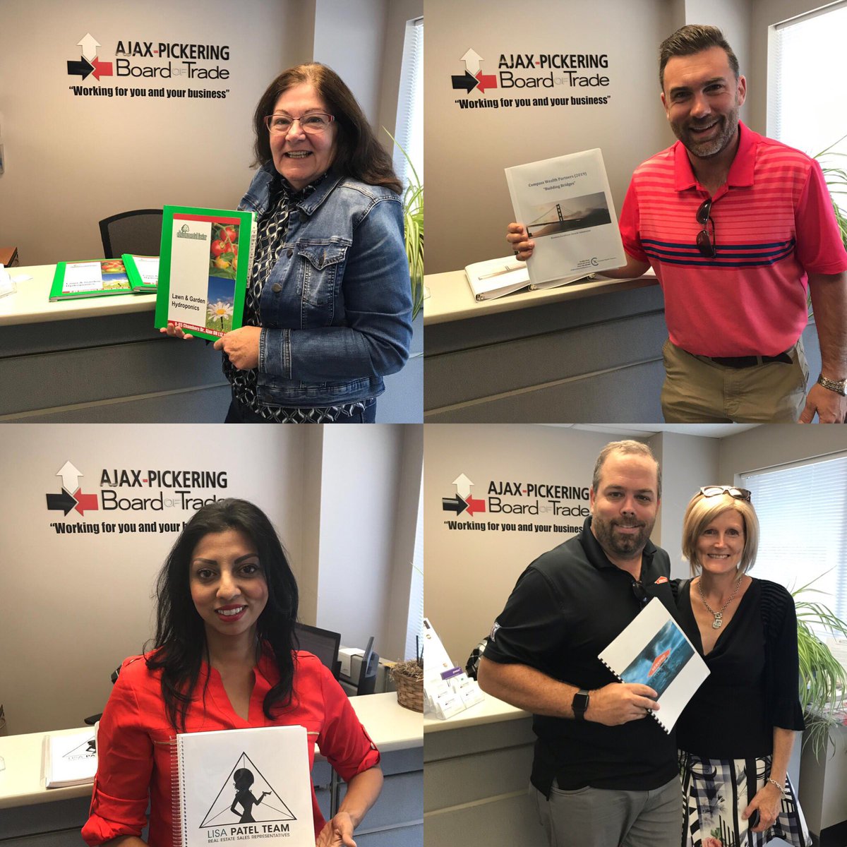 APBoardofTrade's tweet photo. Yesterday was a busy day at our office with all these #APBOTmember businesses dropping off their Business Excellence Award submissions. The deadline is today! Congratulations and good luck to all!

#APBOTbea #membershipmatters https://t.co/gIG5sb2Eyx