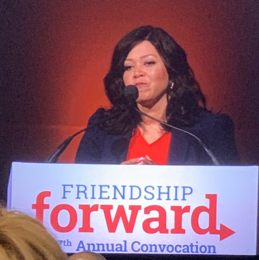 Nickell33000028's tweet photo. CEO Ms. Brantley loves SE and our passion for educating our scholars. #FriendshipFWD19 #FPCSSE https://t.co/hpbAGV0xWB