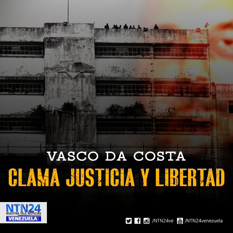 NTN24ve's tweet photo. La carta del preso político Vasco Da Costa a la defensora de DD. HH., Tamara Suju, en la que clama justicia y libertad https://t.co/vfSr2ok4Sk https://t.co/NIkVJw1cax