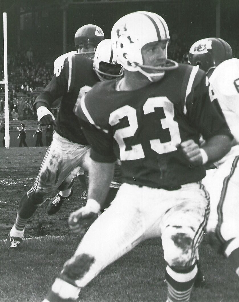We've got Ron Hall days left until the  #Patriots opener!After one season in Pittsburgh, Hall joined the Pats as safety, playing from 1961-1967His 29 career INTs were the 10th most in the AFL, and his 11 interceptions in 1964 is still the Pats team record for most in a season
