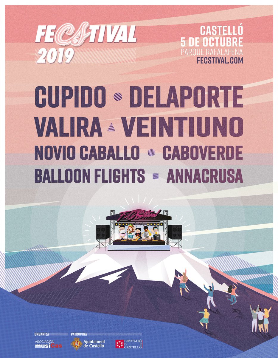annacrusaband's tweet photo. Dale caña y compra ya tus entradas para @feCStival La semana que viene suben los precios! Venga que debutamos! Os necesitaos ahí!! Dale al enlace!!👇
https://t.co/FTQZoQpZMZ
@CaballoNovio @veintiuno_music @valira_music @estoescaboverde @Delaportemusic @Cupidoamorciego @BFlights https://t.co/1Fq7XWKrPL