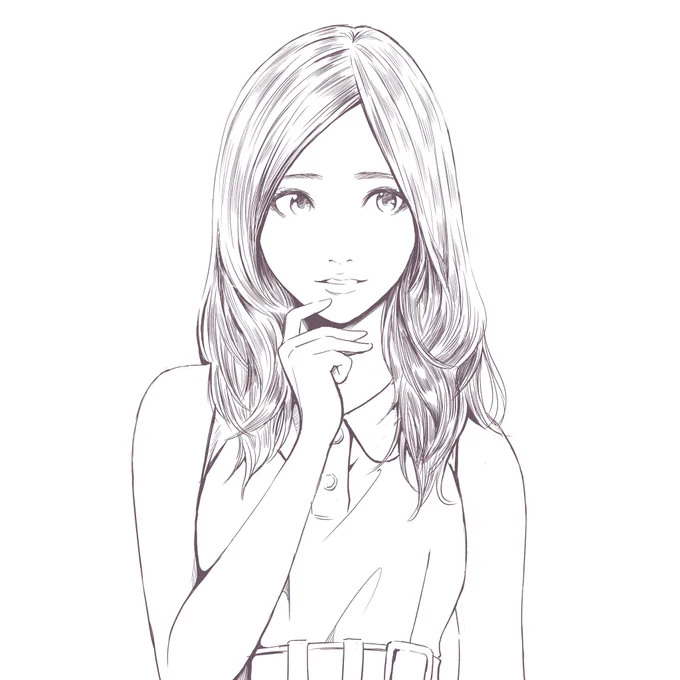自分の描く絵、線画までは自分でも好きになれることが多いんですが、
色を塗るとうーん。となる。
いつもうんうん唸りながら描いてる。
色の訓練をつづけて、完成度の高い絵をめざす！ 