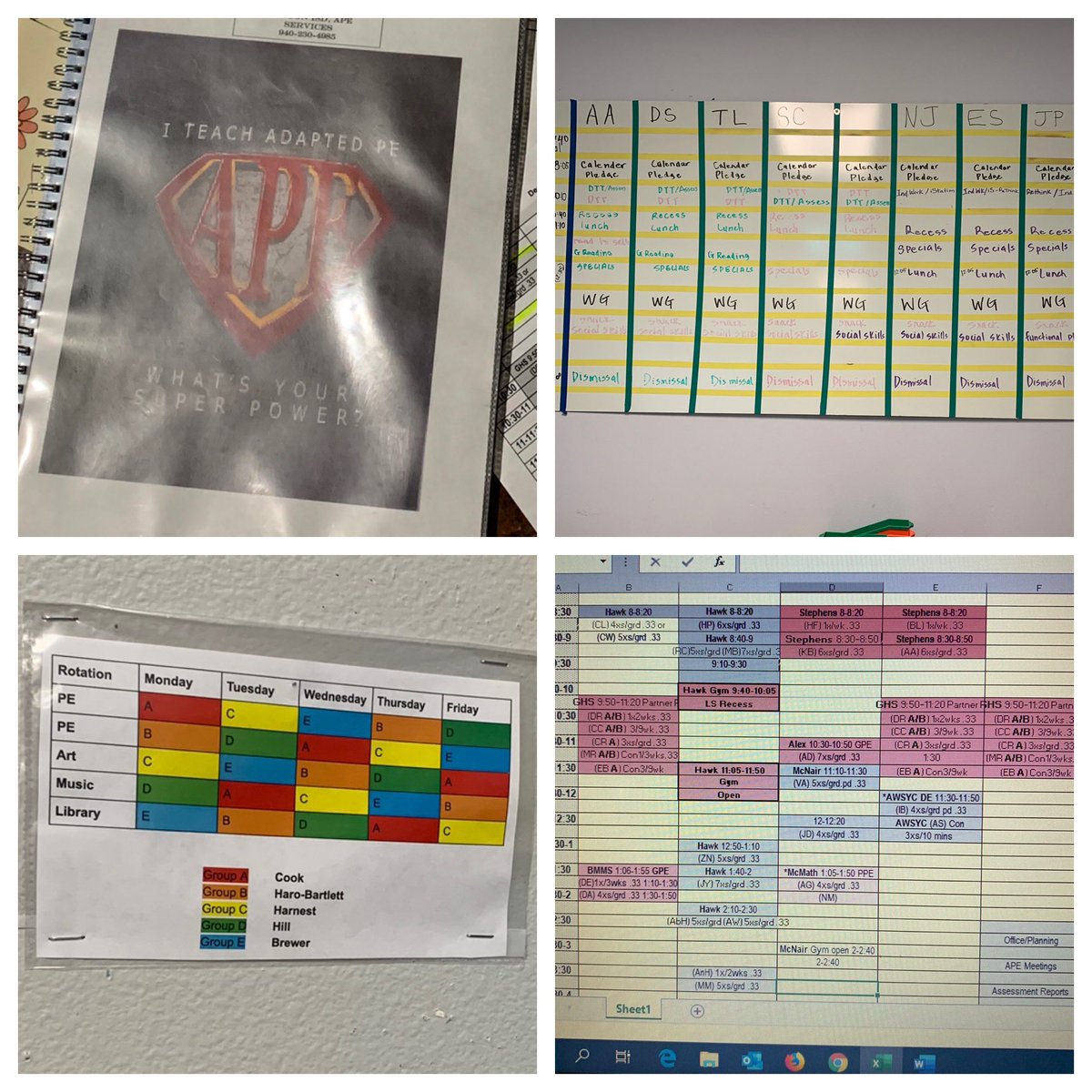 DrLCHape's tweet photo. #APE365Project2019 Organizing #APEcaseload! Making sense of it can be difficult. A tough job! #APEservices is a #direct #instructional program. We must get our #IEP designated services in, legally! Thx to t teachers & other service providers who get being collaborative/flexible! https://t.co/z2iTjvEYDi