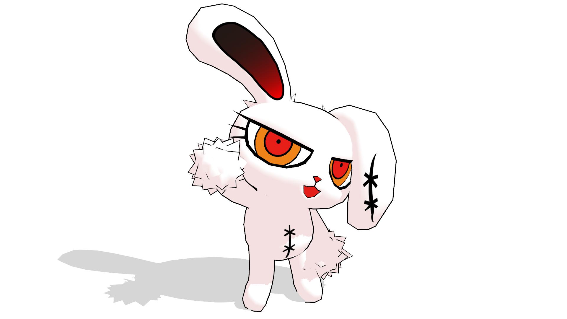 らてのす けもケk 09 というわけで Bloodybunnyさんのmmdモデルができましたー Lineスタンプとアニメ版を参考にして作ったので表情豊かなのです かわいいのでぜひぜひすこってください Bloodybunny ブラッディーバニー T Co