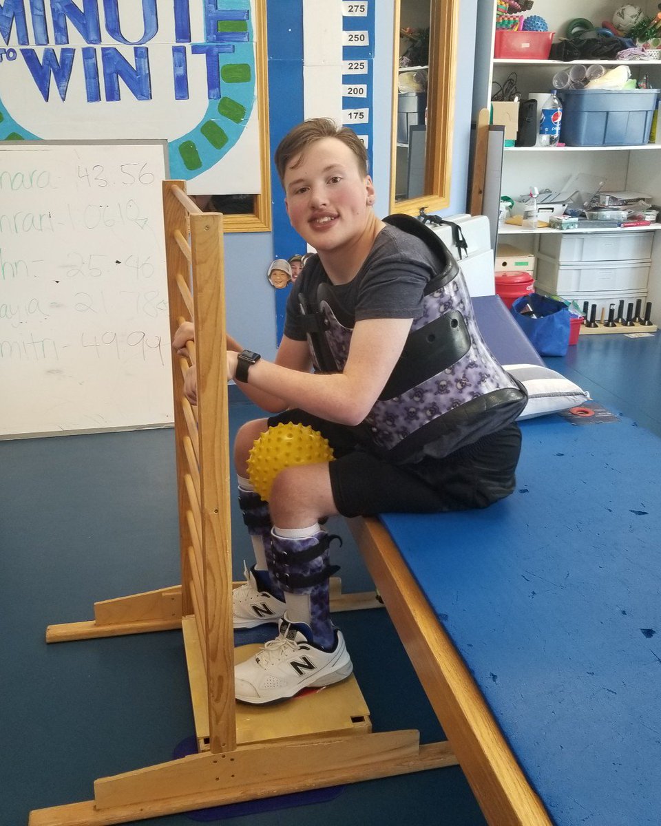 movementcentre's tweet photo. One week left of working hard and earning points towards Camp Champ! Stay tuned to see who wins the big beautiful trophy next week! #progress #ConductiveEducation #conductivelife #habits #training #persistence #determination #CEawarness #walk #TeachingIndependence #MC https://t.co/RmYF2ZUJWZ