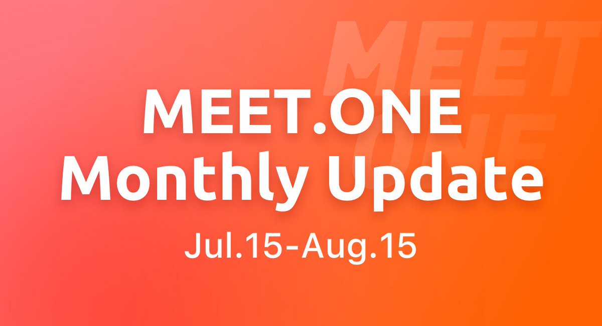 MEET.ONE tweet media
