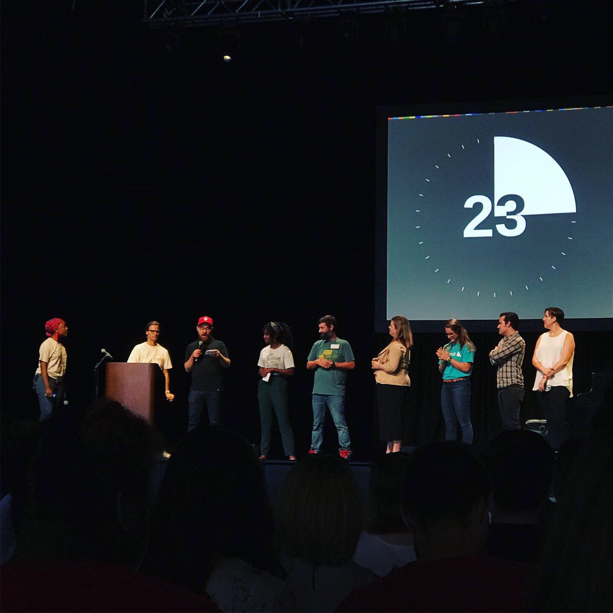 ninjasoards's tweet photo. My latest project for @aigalou just got announced in front of this crowd at @ParistownHall good thing i got it up live late last night! Still adding content https://t.co/cho7FWx9mf #aiga #cmlou #designweek2019 #gatsbyjs #netlify #react #graphql https://t.co/cenuToN1Pg