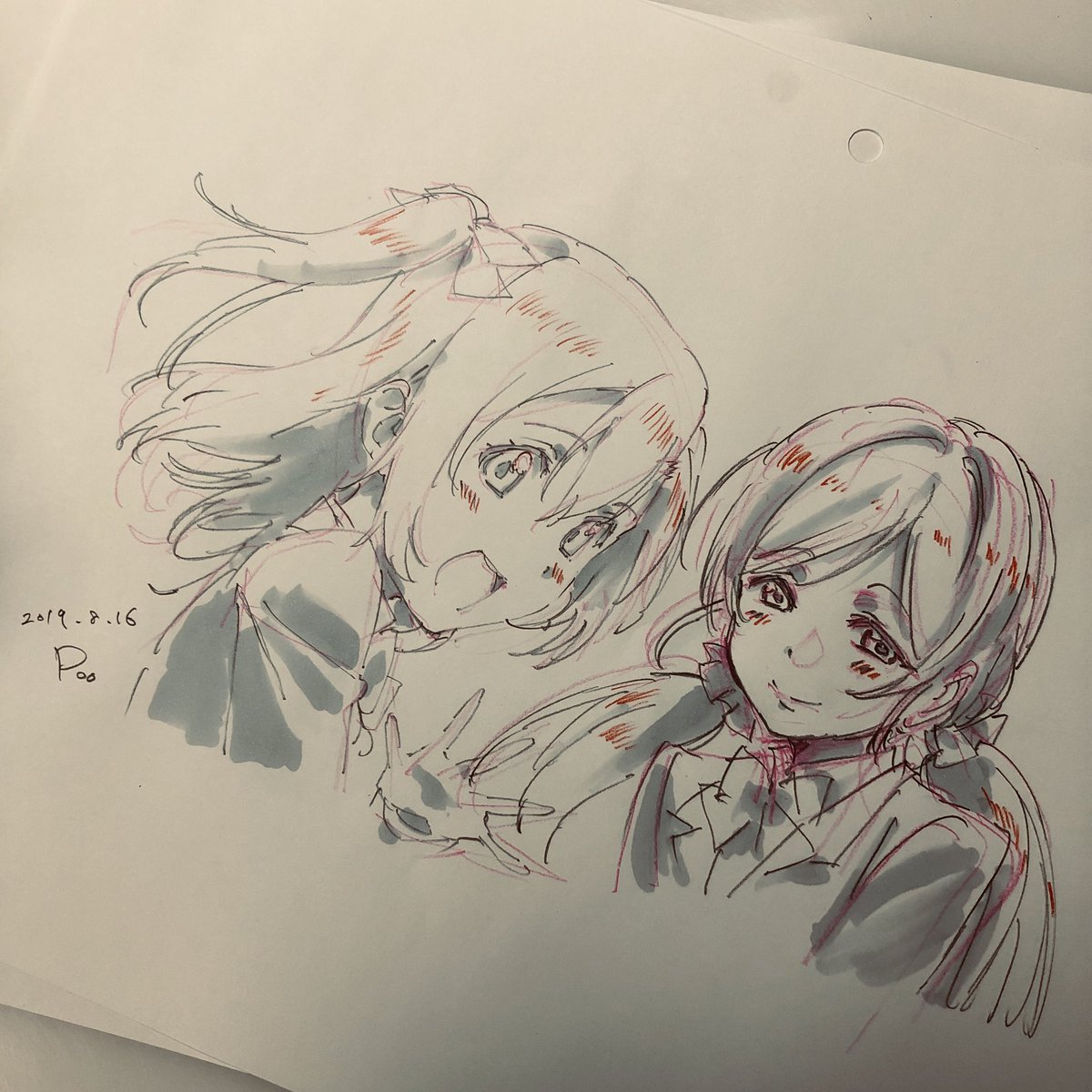 東條希 「実家のような安心感
 #ラブライブANN 」|Poo🐉🐨🐬　『BOOTH』始めました「めんくい」のイラスト