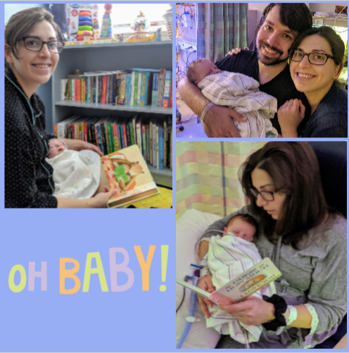 OurLadySchool's tweet photo. Congratulations to Mrs. Kaminski, our Advancement Director! She and her husband welcomed a baby boy last month. It's been quite an adventure for them this summer, but they've been reading through it all. Thanks to the Our Lady family for sharing so many story books! #OLPHREADS https://t.co/9MYqTDVP4E