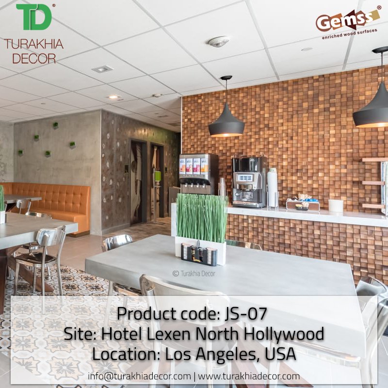 turakhiadecor's tweet photo. TD Gemss...
Explore More: https://t.co/Y7DPmHEGTI
Product code:JS-07
Site: Hotel Lexen North Hollywood
Location:Los Angeles, USA
#wood #design #wallpaneling #woodwallpaneling #interiordesignplan #turakhiadecor #woodspecies #gemss https://t.co/swZHpEpoqw