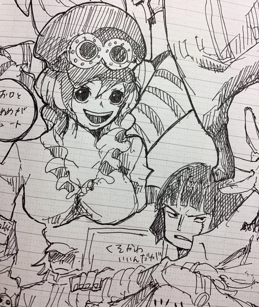 描いてみたかった可愛いを詰め合わせた結果
敵味方もう全員可愛いよね  ドフィのとこもママのところもみんな可愛い      そんでローさんとこのつなぎ描きやすい  でも女の子みんな胸がおっきいから描けない  私におっぱいは描けない、、自分にないからよくわからんのじゃ、、、 