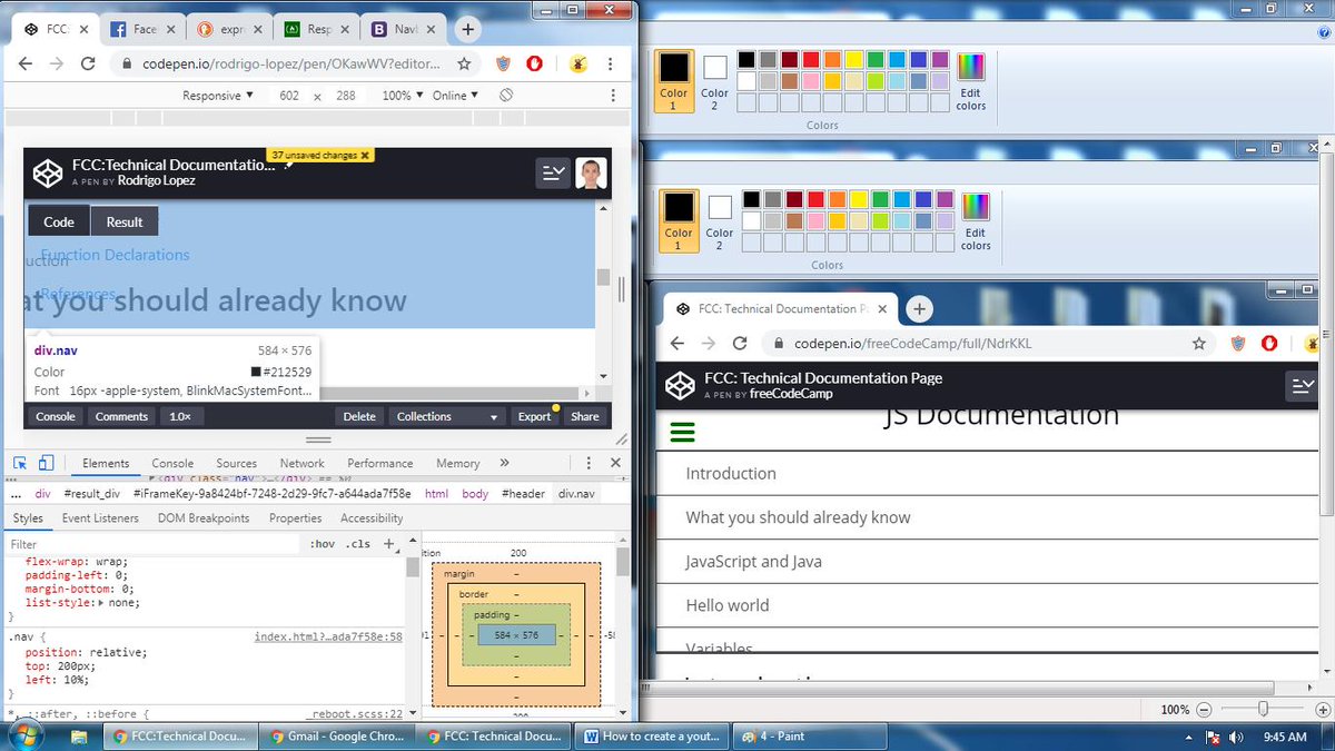 BonzerrLopez's tweet photo. #100daysofcode #R2D13 8/13/19
Reviewed how to use bootstrap 4, found issues with extra white space, and found out that it's coming from the property top of my nav class. I've been playing around with the navbar and experiencing a lot of trial and error. https://t.co/ar2jRme0o7