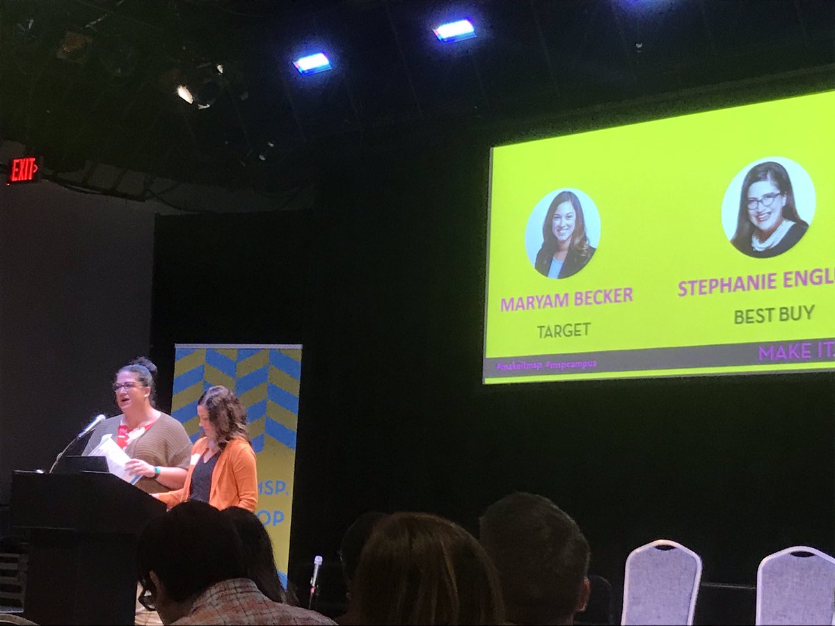 GreaterMSP's tweet photo. Kicking off the morning at @MakeItMSP #MSPCAMPUS Workshop at @hennepintheatre hearing insights and experiences students and recent grads are seeking in their new careers! https://t.co/niBkKCNmvC