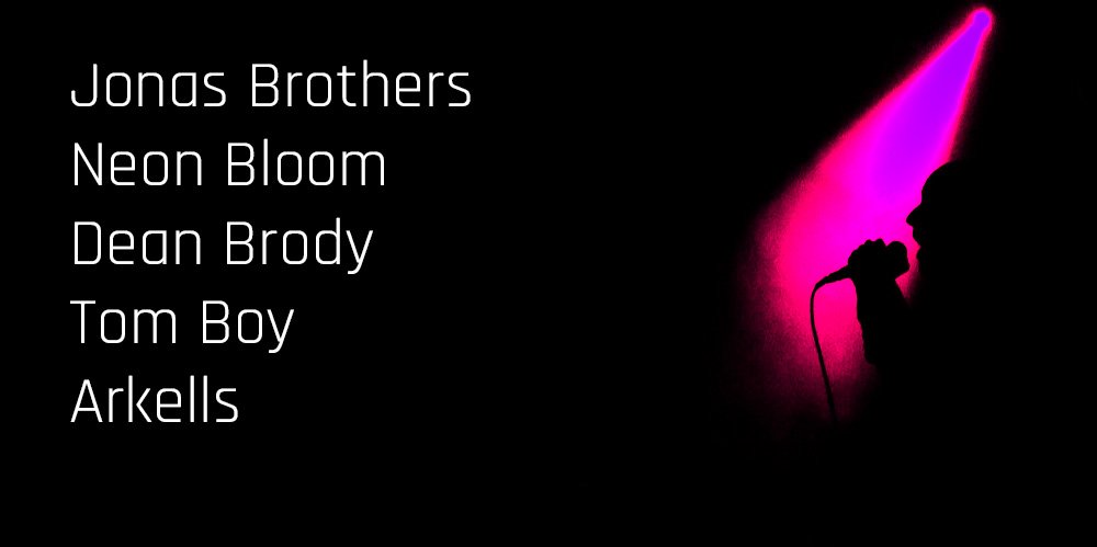 thereviewsarein's tweet photo. It's Friday and we've got a New Music Spotlight to kick off your weekend.
New music from @jonasbrothers, #NeonBloom, @deanbrody, @Loveyourtomboy, and a special six song entry from @arkellsmusic.
https://t.co/QYxQfvmpH1
@PaulaDanylevich @auteurresearch @UMUSICA https://t.co/qbkGWlwc6c
