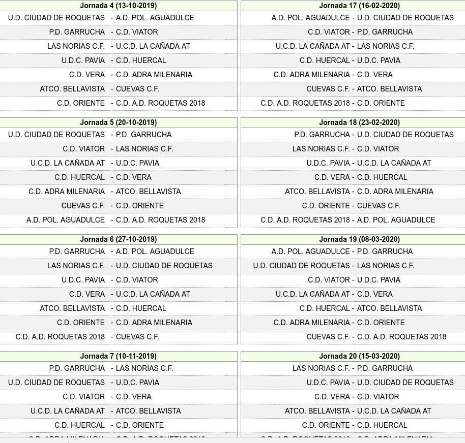 CD_Oriente_1970's tweet photo. #1eraAndaluza | Temporada 19/20
Ya tenemos calendario 📅 y debutamos en 🏟 Los Ángeles frente al @cdvera_es el 22 de Septiembre,  terminando la liga en casa ante @UDPaviaoficial el 10 de Mayo. 
#FuerzaOriente https://t.co/C0lAXmiQcf