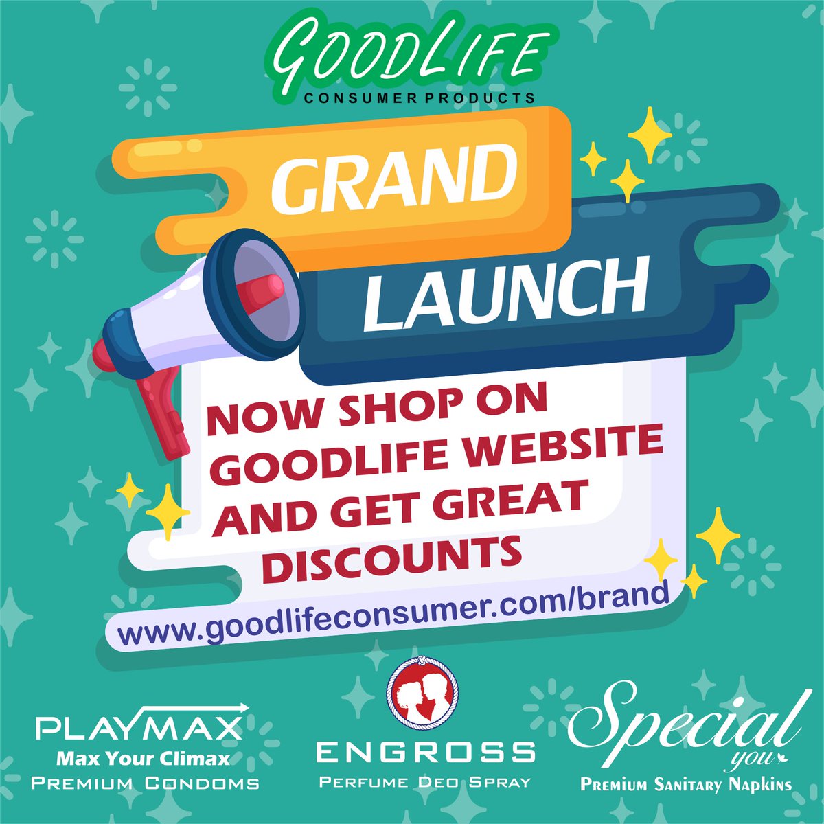 GOODLIFE_PVTLTD's tweet photo. Shop on Goodlife Consumer website and avail amazing offers and discounts on all our brands @Specialyoupads @PCondoms @DeoEngross https://t.co/fVYPpbVl1z