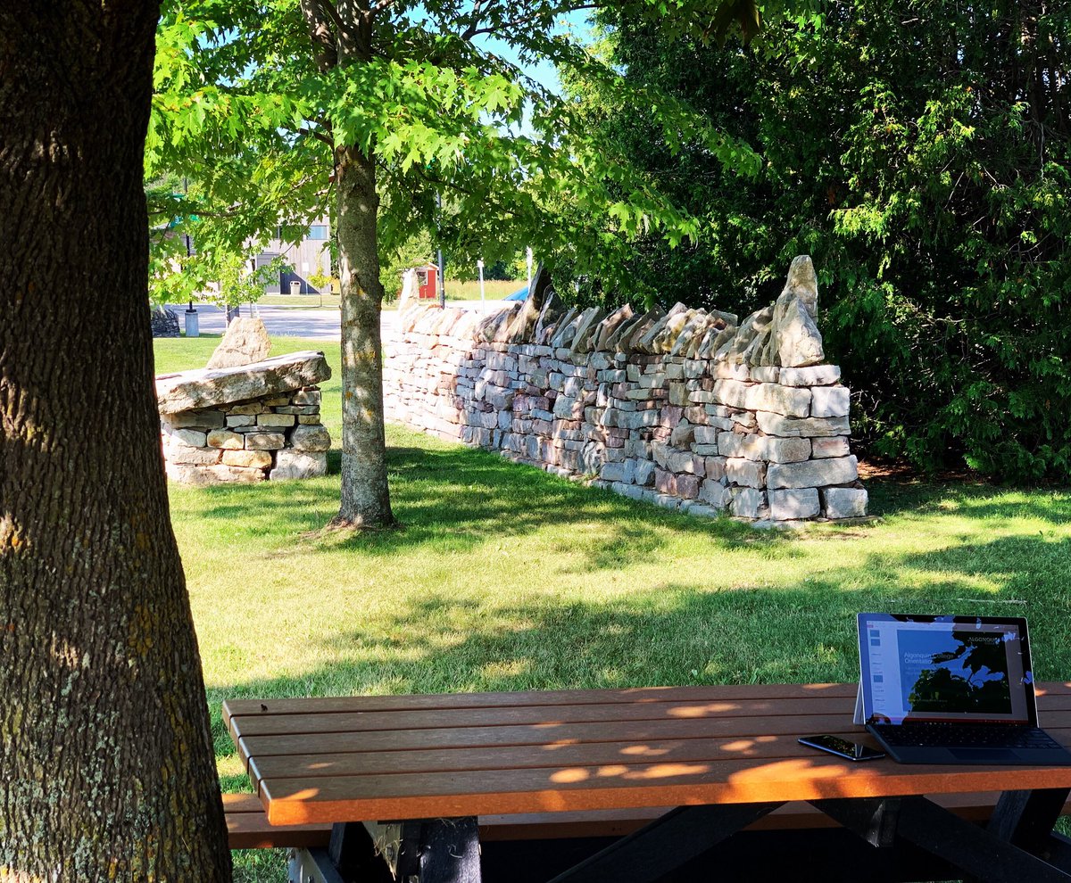 AlgonquinPerth's tweet photo. Perth Campus is currently affected by a power outage (expected to last until noon).
As you can see, weβve adjusted well to our situation.
#friyay #portableoffice #onlyinperth #acperth #whatpoweroutage https://t.co/Dvtxnri8h1