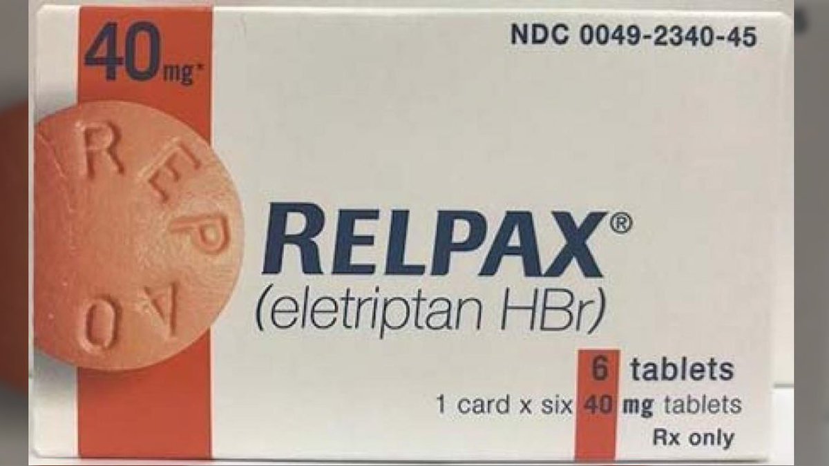 WFTV's tweet photo. #Recall alert: #Relpax migraine medication recalled due to potential microbe contamination | Details: https://t.co/YWMff0lCVF https://t.co/bC2vtuT1iv