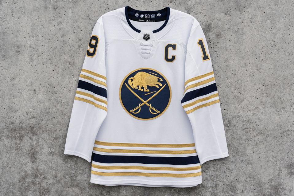 buffalo sabres jersey gold