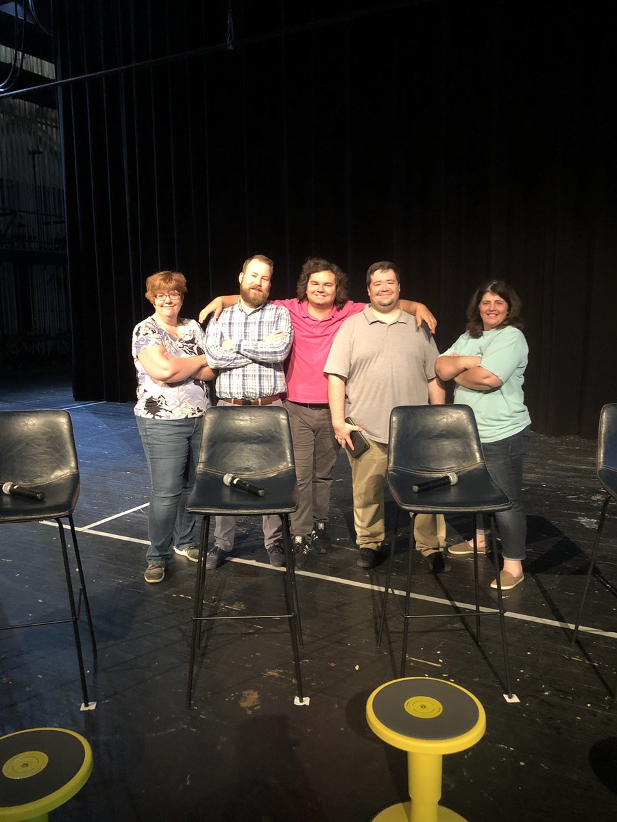 parkss12's tweet photo. #WeBelieveRCSROCKS Technology Team preparing for Convocation! #Vision2020 #RCSTechnologyRocks @RCS_NC @KMSensenich @Chevy20000 @BrownRbrown3 https://t.co/6DKJWux629