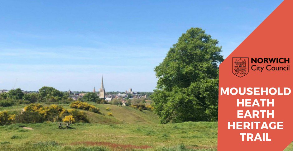 Have you seen that Norwich City Council have a FREE Earth Heritage Trail across Mousehold Health? A great activity to do with the children before the end of the Summer holidays!

More information here: ow.ly/4HmM50vpuVs