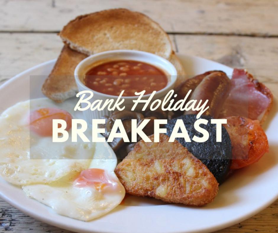 Treat yourself this Bank Holiday weekend to a hearty Britannia breakfast! Served from 8:00am-11:30am, with prices starting from just £4.95 🍳🥓