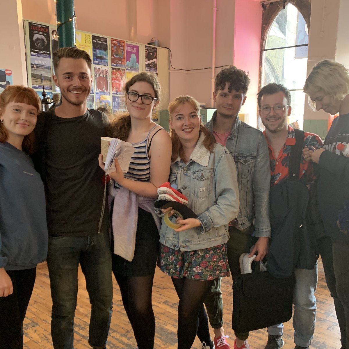 MiniverTheatre's tweet photo. Thank you to everyone who came to support our show yesterday! Our next performance is tomorrow (Saturday 17th August) so if you’ve missed us so far, don’t fret.
Ticket link available in bio 🎟
#edfringe #EdFringe19 #qmtc #qmsed #makeyourfringe #theatre #newwriting https://t.co/J4fpsck3Yi