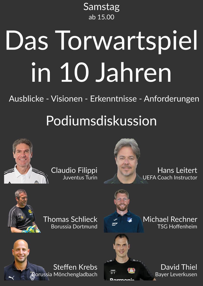 a_kopf's tweet photo. 14. Internationaler Torwarttrainertag!
Fr, 11.10. und Sa, 12.10.2019
Fussballakdemie Mehrerau Bregenz
„safehands“ feiert das 10jährige
Anmeldungen: https://t.co/zKYFvYrhYy
Offizielle Fortbildung des ÖFB/VFV https://t.co/kf4wZ0Zpzt