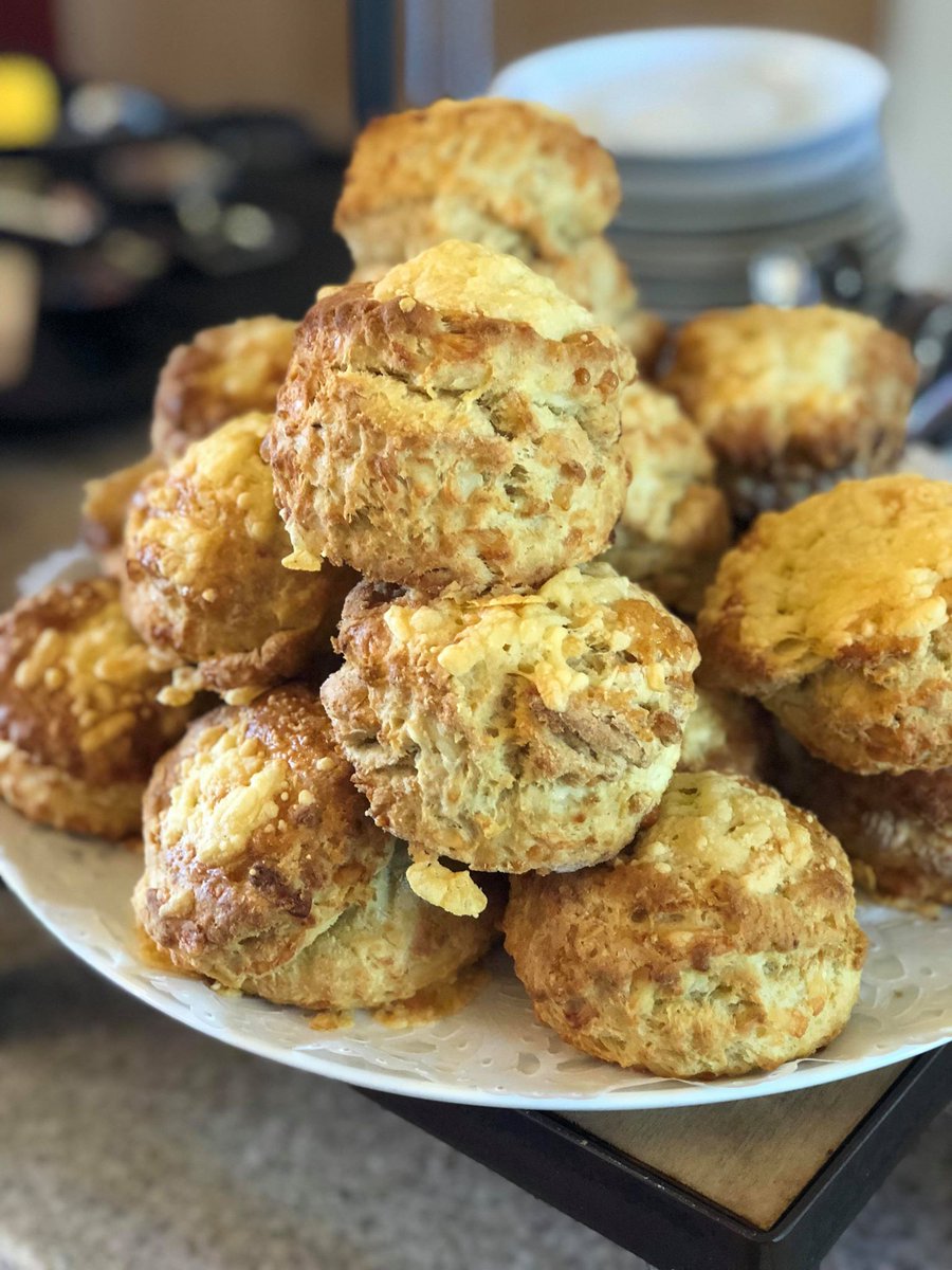 One of our customer favourites at the moment... the ultimate cheese scone, handmade here everyday 🧀