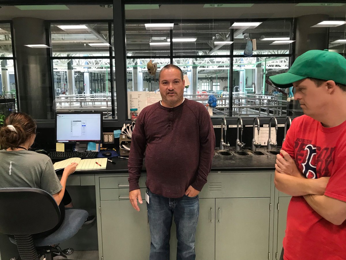 3LPlace1's tweet photo. @3LPlace1's members spent a Wednesday last month learning how the city of #Cambridge makes sure our drinking water is safe. Thank 
@CambWaterDept
 to provide us a kind and informative tour guide! 😬 https://t.co/3ALLaQd62X